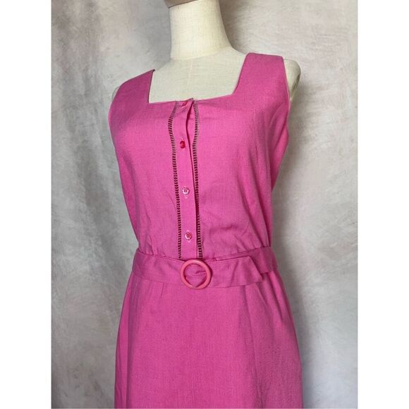 Vintage Mod Shift Style Dress 1970s - Picture 2 of 6